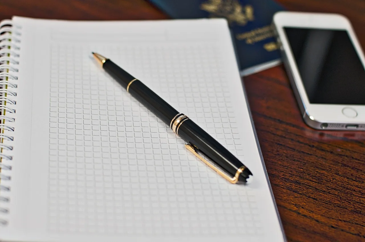 notepad, mont blanc, notes, business, journal, iphone, office, pen, notebook, write. How a mobile notary owners keeps service quality honest